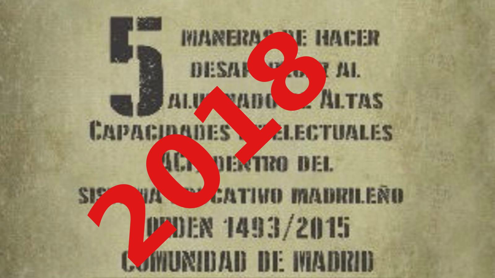 Decreto Madrid AACC